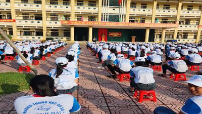 Hưng Yên: Giáo dục kỹ năng sống cho hơn 500 học sinh trường THCS Quỳnh Hải xã Quỳnh Phụ