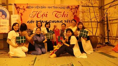 Bệnh viện Sản-Nhi Hưng Yên: Tổ chức Hội thi “Tết Việt – chào đón Xuân Quý Mão 2023”