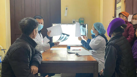 Gần 9.000 người dân được khám sàng lọc lao phổi