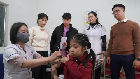 Giám sát chiến dịch tiêm vắc xin Uốn ván - Bạch hầu (Td)