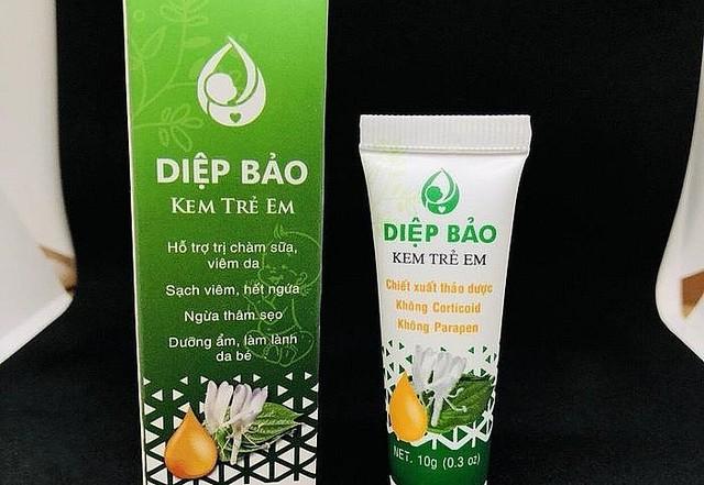 Vì sao sản phẩm &quot;Diệp Bảo - Kem trẻ em&quot; bị thu hồi, tiêu hủy trên toàn quốc? - Ảnh 2.