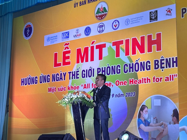 Lễ mít tinh phòng chống bệnh dại 2023: Mỗi người dân là một chiến sĩ trên mặt trận phòng chống dịch bệnh - Ảnh 2.