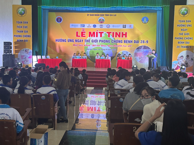 Lễ mít tinh phòng chống bệnh dại 2023: Mỗi người dân là một chiến sĩ trên mặt trận phòng chống dịch bệnh - Ảnh 3.