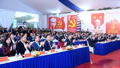 Tổng Bí thư Tô Lâm dự lễ khởi công Dự án Khu phức hợp Y tế - Chăm sóc sức khỏe người cao tuổi