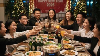 Bí quyết giữ vóc dáng khi dự tiệc tất niên liên miên