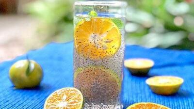 5 công thức nước ‘giải độc’ từ hạt chia