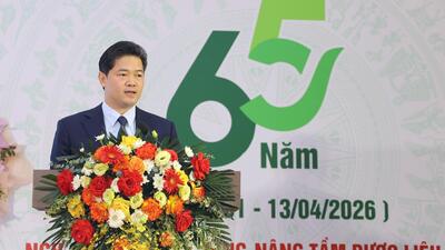 Thứ trưởng Thường trực Vũ Mạnh Hà nêu 5 định hướng nâng tầm dược liệu Việt giai đoạn mới