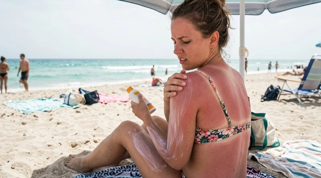 Sai lầm khi dùng kem chống nắng khiến da tệ hơn sau chuyến đi biển