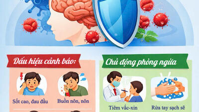 Bệnh não mô cầu xâm lấn: Nhận biết sớm – Phòng ngừa hiệu quả