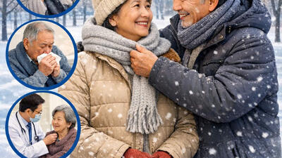 Chủ động phòng bệnh hô hấp ở người cao tuổi trong mùa lạnh