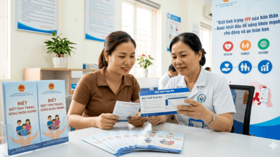 Biết tình trạng HIV của bản thân bước khởi đầu để sống khỏe mạnh, chủ động và an toàn hơn