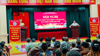 Hội nghị Truyền thông trực tiếp tư vấn chăm sóc sức khỏe Người cao tuổi tại xã Thư Trì