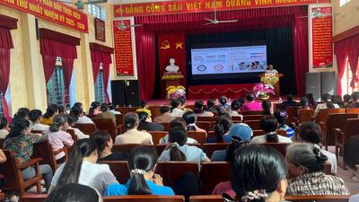 Xã Nam Thái Ninh truyền thông, tư vấn về Chương trình bảo đảm mức sinh thay thế năm 2026