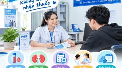 Tái khám PrEP – Không chỉ là đến nhận thuốc dự phòng