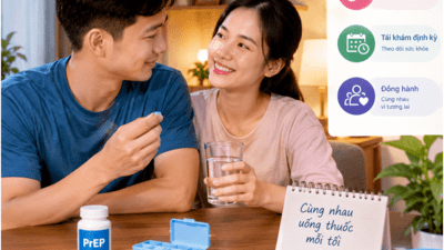 Từ e ngại đến chủ động: Hành trình của một khách hàng PrEP