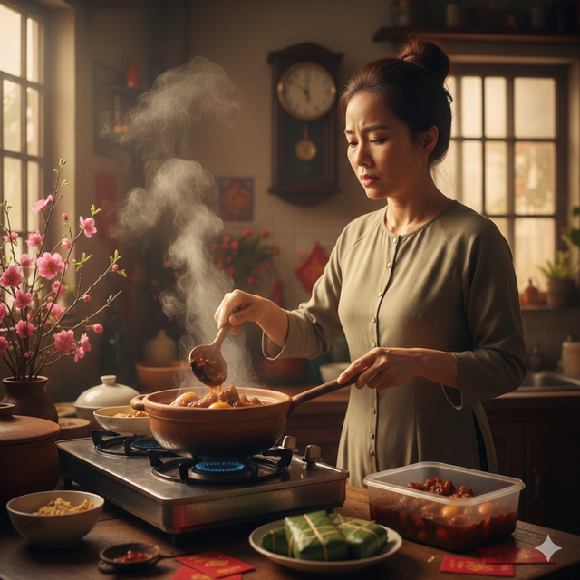 5 sai lầm dinh dưỡng gây ngộ độc thực phẩm mâm cỗ ngày Tết