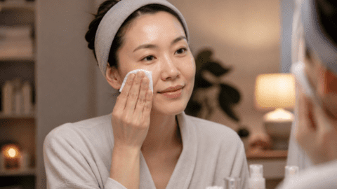 5 bước chăm sóc da buổi tối giảm nếp nhăn cho phụ nữ sau 40 tuổi