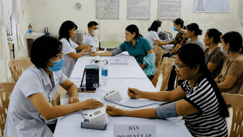 Xã Đông Hưng khởi động Chiến dịch 100 ngày khám sức khỏe định kỳ cho toàn dân