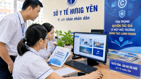 Sở Y tế Hưng Yên triển khai thực hiện quy định về tiền bản quyền