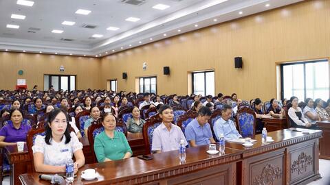 Hưng Yên: Tập huấn kỹ năng truyền thông giáo dục sức khỏe cho 350 cộng tác viên y tế thôn, tổ dân phố