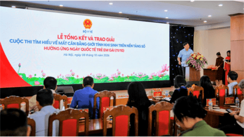 Hưng Yên giành “cú đúp” giải thưởng toàn quốc về tuyên truyền mất cân bằng giới tính khi sinh trên nền tảng số