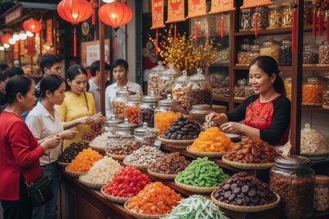 Vì sao mứt Tết dễ làm tăng mỡ bụng?