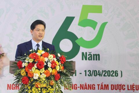 Thứ trưởng Thường trực Vũ Mạnh Hà nêu 5 định hướng nâng tầm dược liệu Việt giai đoạn mới