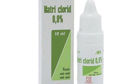 Bộ Y tế thu hồi toàn quốc lô thuốc nhỏ mắt Natri clorid 0,9%