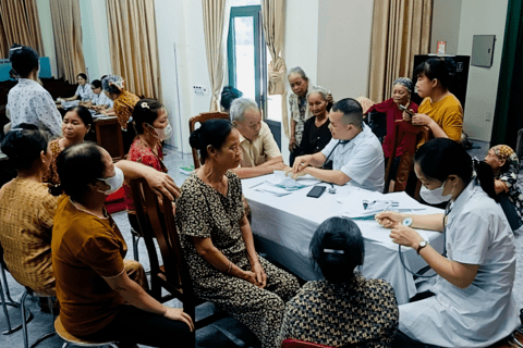 Xã Đồng Bằng tổ chức khám sức khỏe định kỳ lưu động cho người dân thôn Sài Mỹ năm 2026