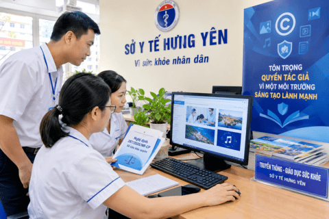 Sở Y tế Hưng Yên triển khai thực hiện quy định về tiền bản quyền
