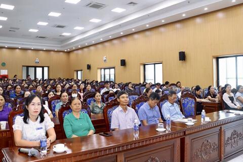 Hưng Yên: Tập huấn kỹ năng truyền thông giáo dục sức khỏe cho 350 cộng tác viên y tế thôn, tổ dân phố