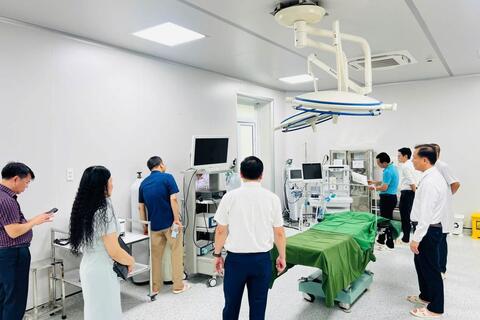 Bệnh viện Đa khoa Phụ Dực triển khai thêm các kỹ thuật phẫu thuật nội soi