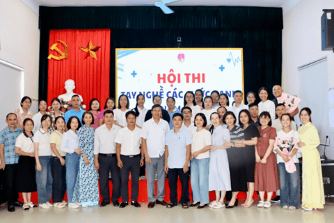 Bệnh viện Phổi Thái Bình tổ chức Hội thi tay nghề các chức danh năm 2026