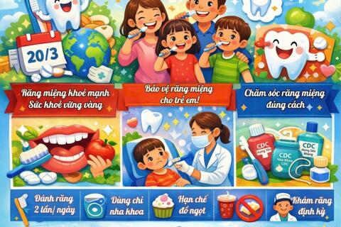 Hưởng ứng ngày sức khỏe răng miệng thế giới 2026