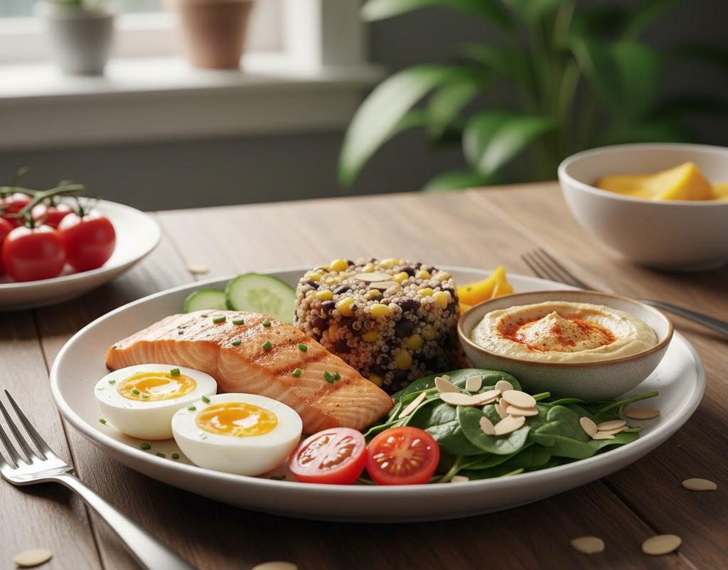 Mẹo phối hợp đạm động vật với thực vật: 6 thực đơn gợi ý giúp dáng đẹp, tóc đen- Ảnh 1. Mẹo phối hợp đạm động vật với thực vật: 6 thực đơn gợi ý giúp dáng đẹp, tóc đen- Ảnh 1.