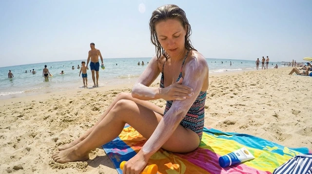 Sai lầm khi dùng kem chống nắng khiến da tệ hơn sau chuyến đi biển- Ảnh 2.